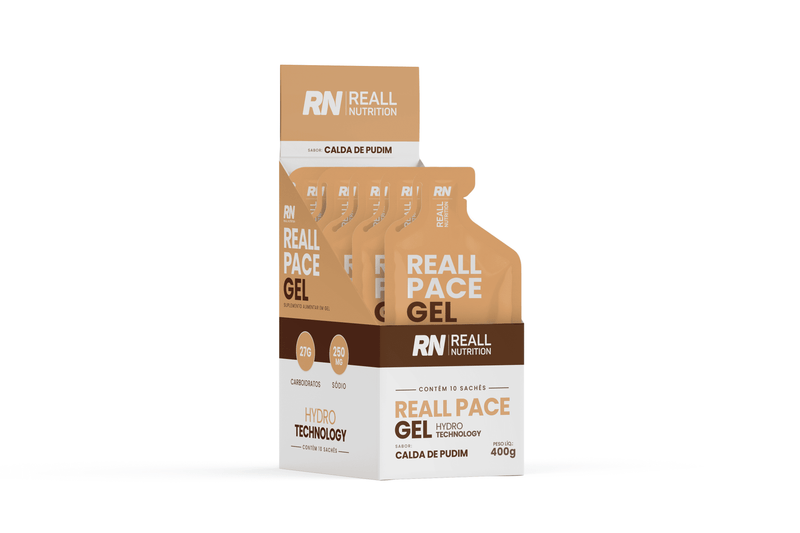 Reall Pace Gel - Calda de Pudim (caixa com 10 unidades)