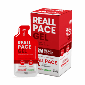 Reall Pace Gel - Morango com Kiwi (caixa com 10 unidades)